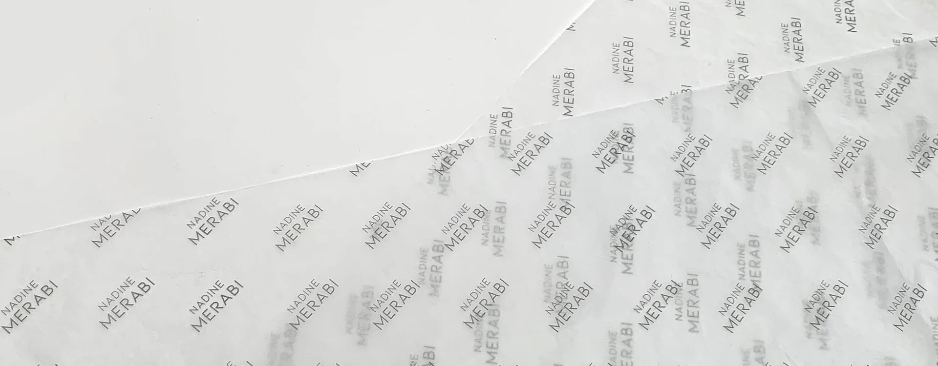 Custom tissue paper packaging