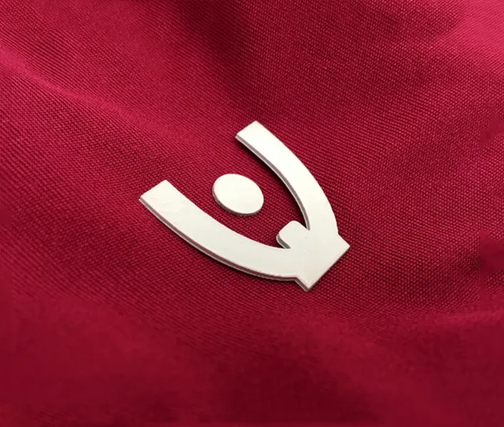 Uventure raised heat transfer label apparel.